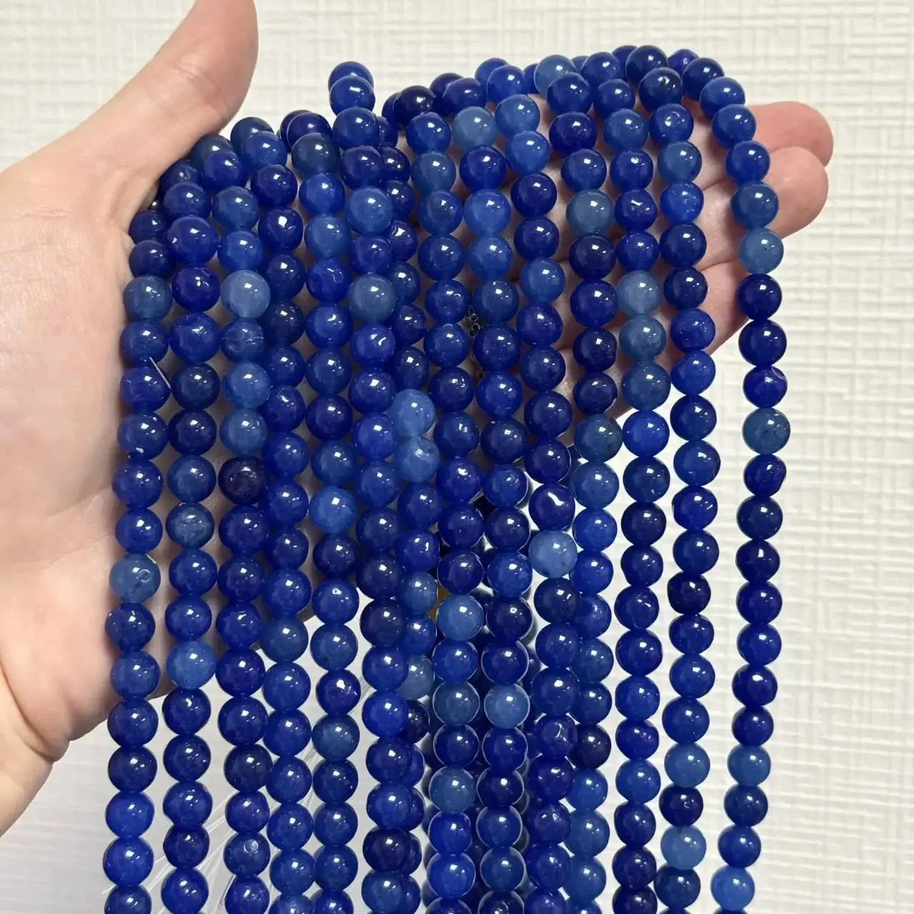 АКЦИЯ Халцедон Шар 8мм синий