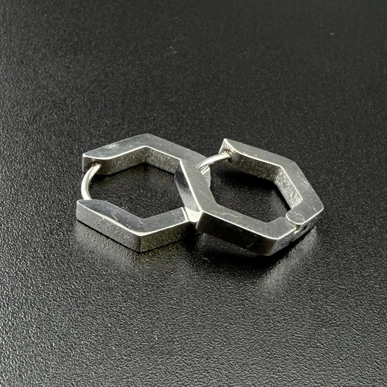 Швензы Шестиугольник 18*16мм сер. 1пара