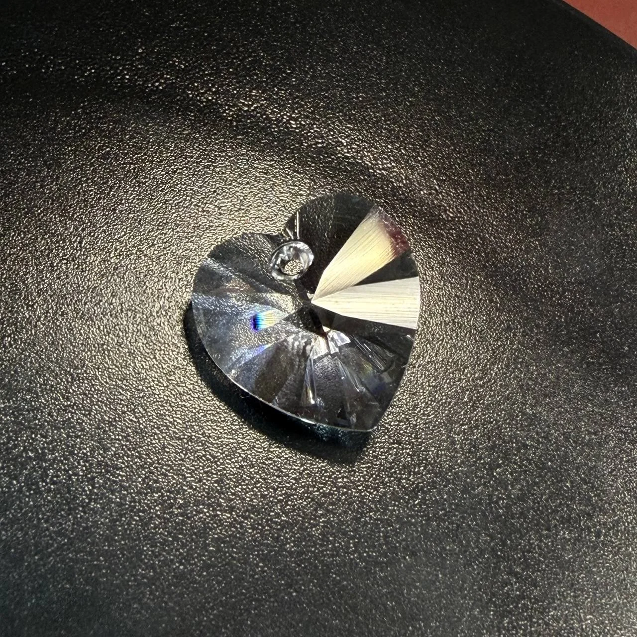 Подвеска Крист. Swarovski Сердце 14мм проз. 1шт