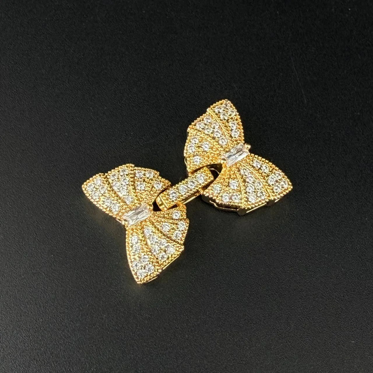 Замок Бантик 18*26,5мм зол.