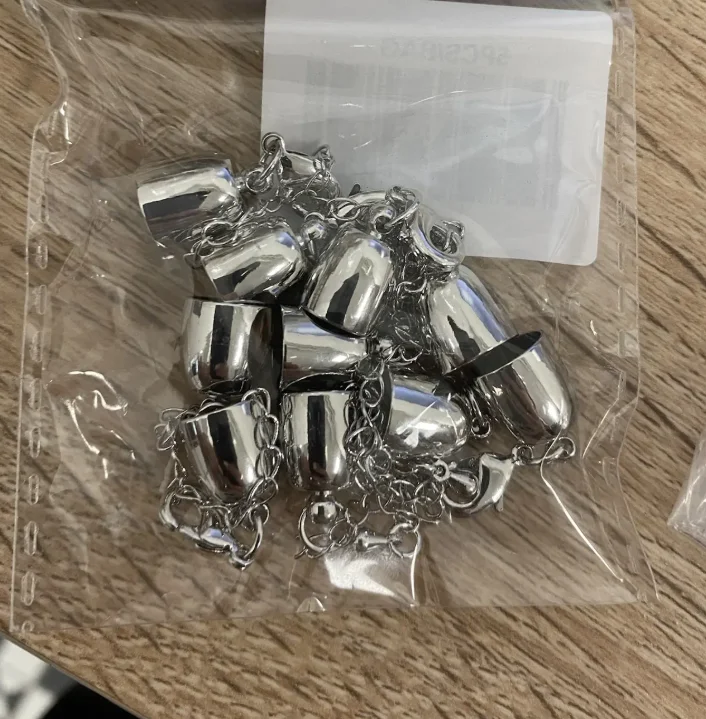 Замок с конц. 12мм конц.9мм уп5шт сер.