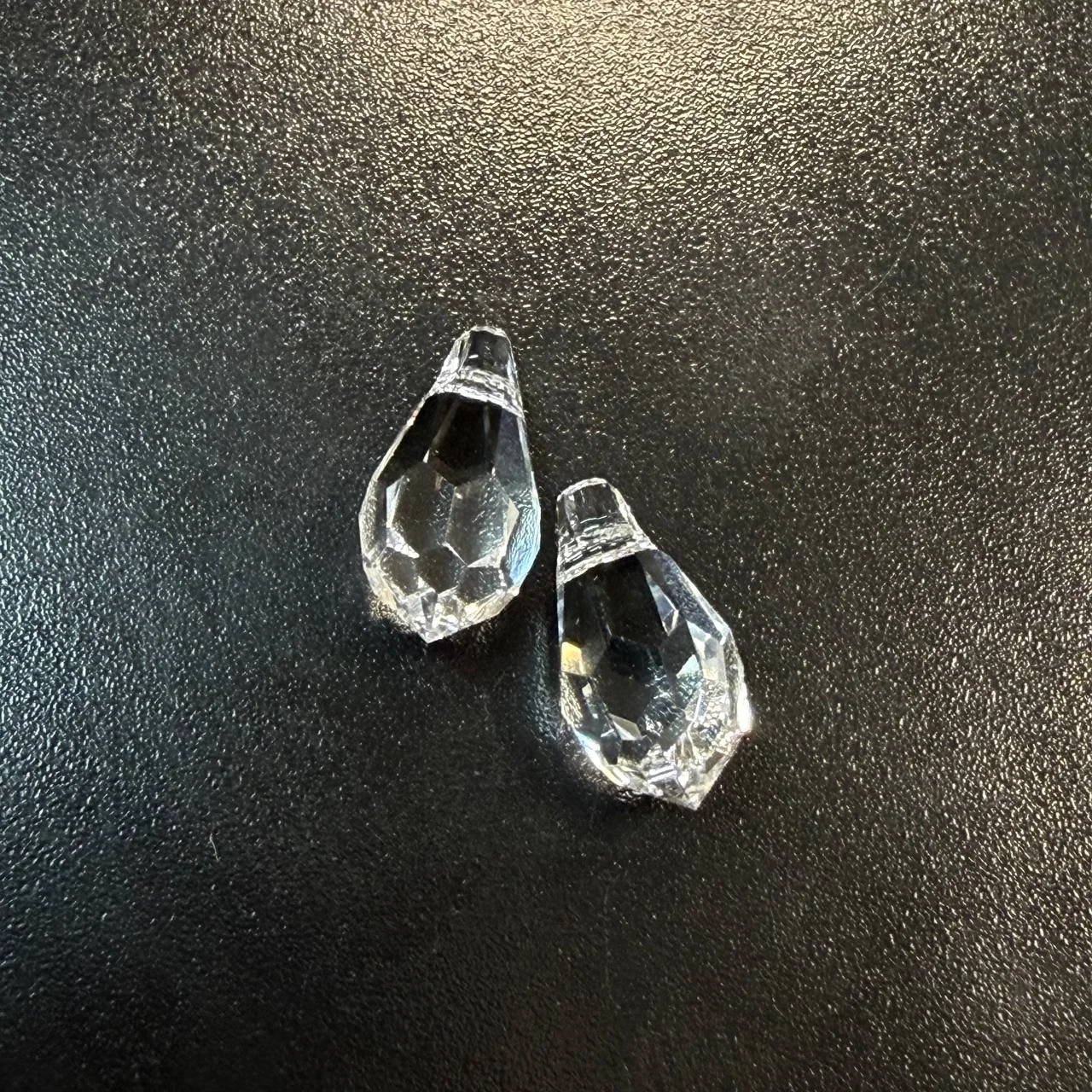Подвеска Крист. Swarovski Капля 5,5*11мм прозр. 1шт