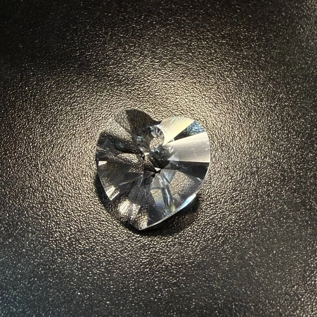 Подвеска Крист. Swarovski Сердце 10мм прозр. 1шт